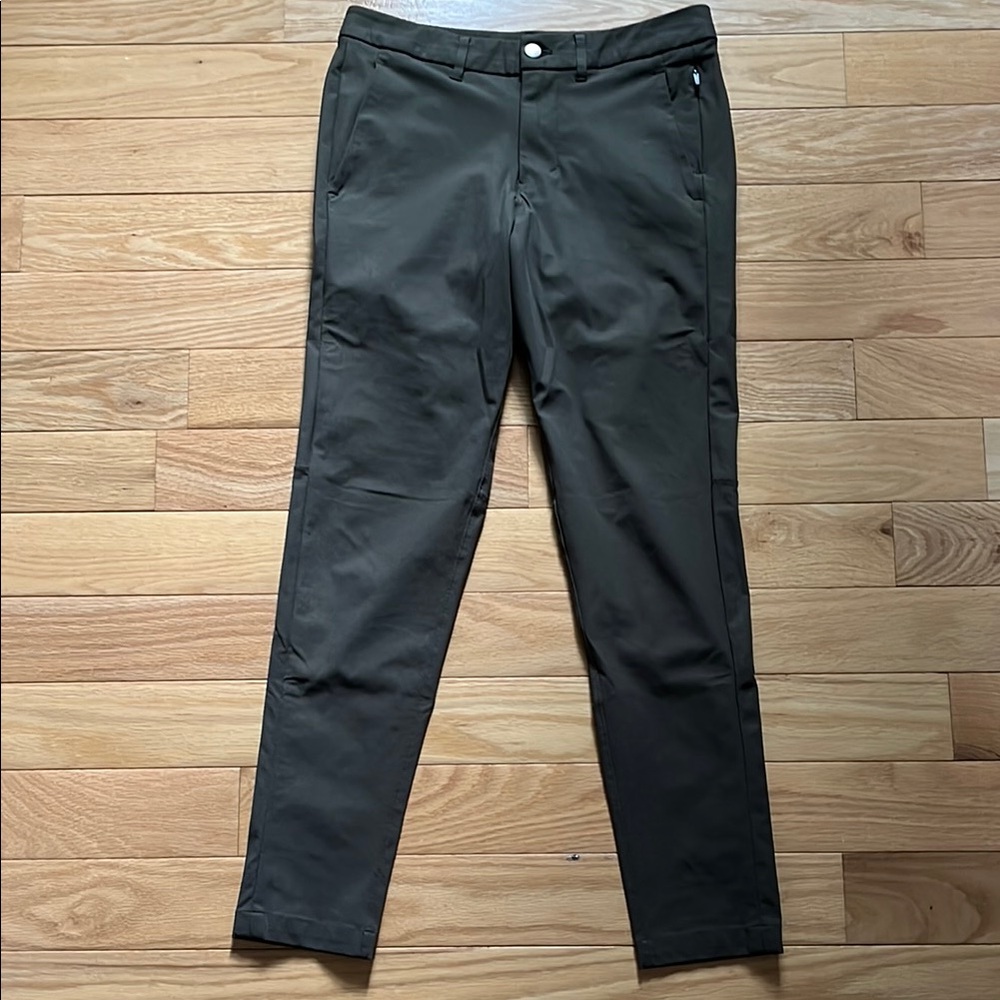 Lululemon Commission Pant Skinny 28” *Dark Olive